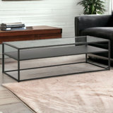 Duran Glass Top Coffee Table