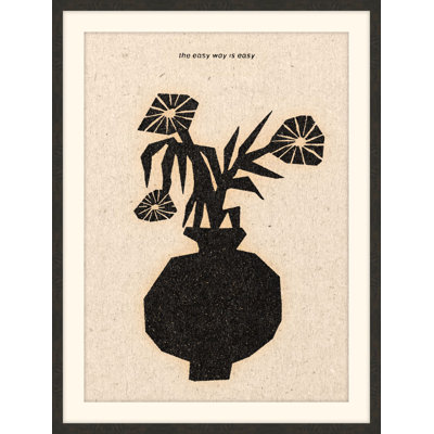 Easy Way 1 Framed Print