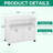 Mobile 2 Drawer File Cabinet with Lock-1156740656