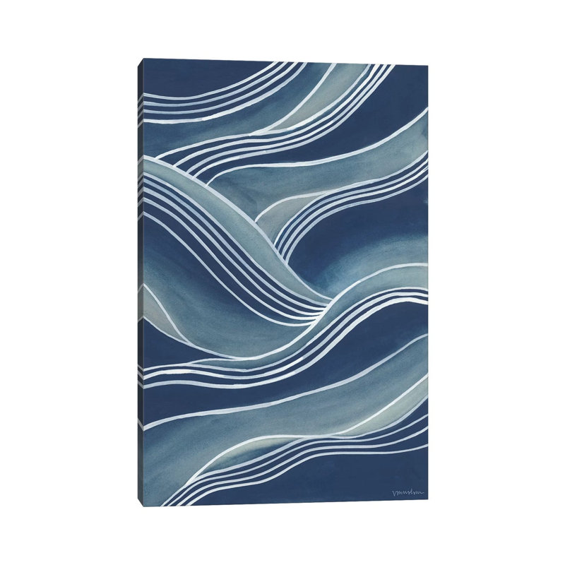 Wind and Waves III 1 Piece Wrapped Canvas Painting, 30.48 cm H x 45.72 cm W