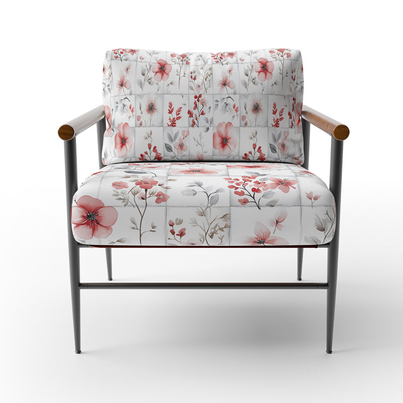 Chaise rembourrée Patchwork
