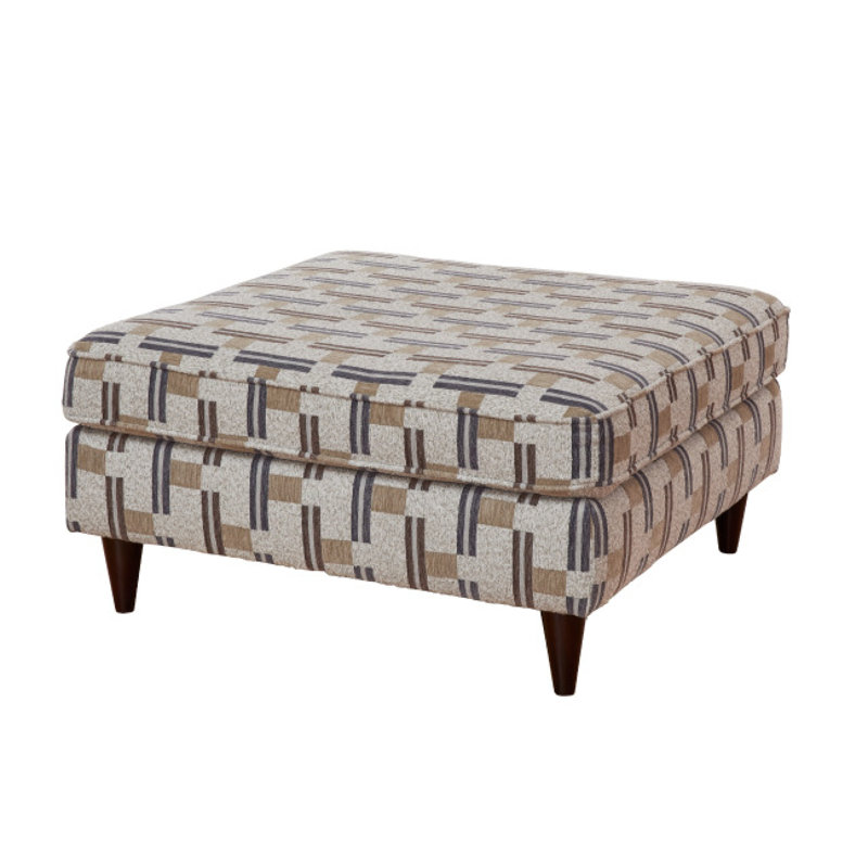 Reena Mundo Mystic Cocktail Ottoman, Mackenzie Mineral Polyester Blend