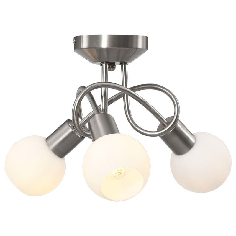 Calen Ceramic Semi Flush Mount