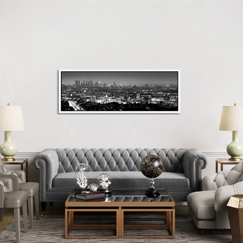 Unknown Artist by Unknown Artist - Floater Frame Panoramic Gallery-Wrapped Canvas Giclée on Canvas, 50.8 cm H x 152.4 cm W