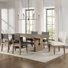 Rickye 6 - Person Trestle Dining Set