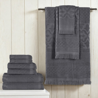 Ensemble de serviettes en coton 9 pièces Blue Nile Mills