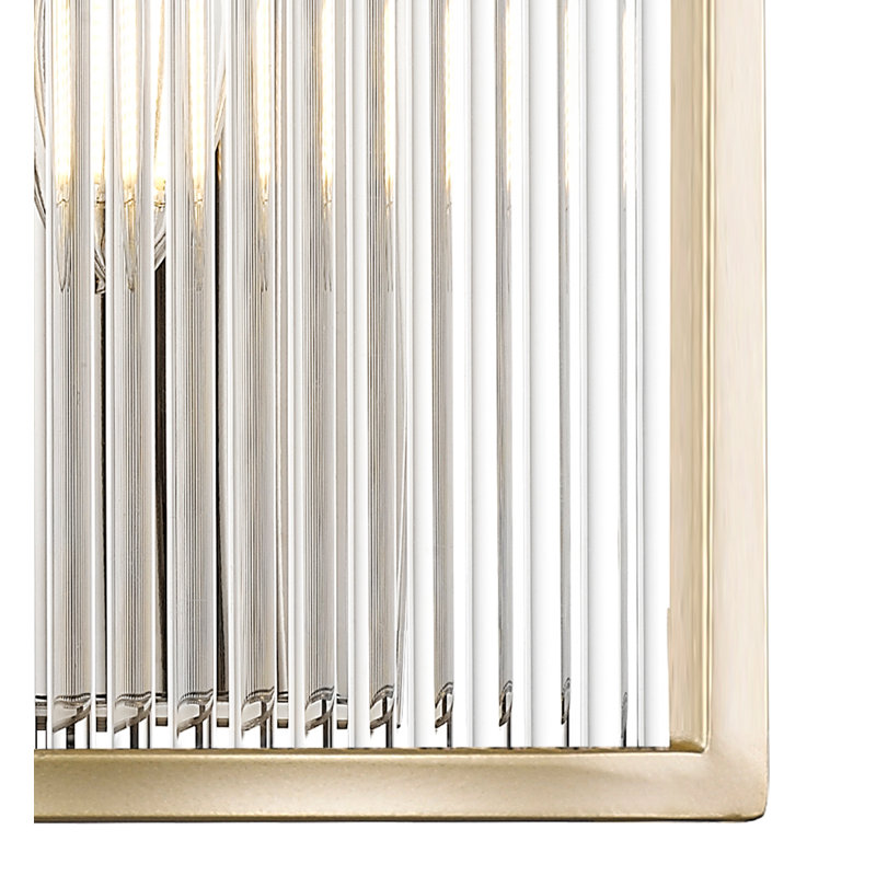 Argan Flush Mounted Sconce, Matt Gold