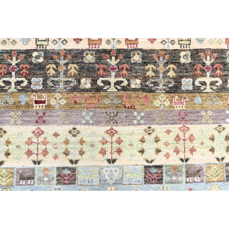 One-of-a-Kind Rectangle Wool Area Rug in