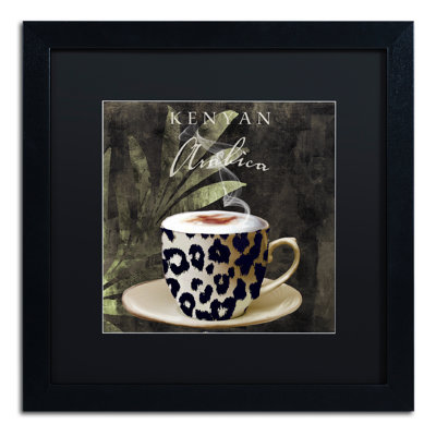 Jadaya 'Afrikan Coffees I' by Color Bakery Framed Graphic Art