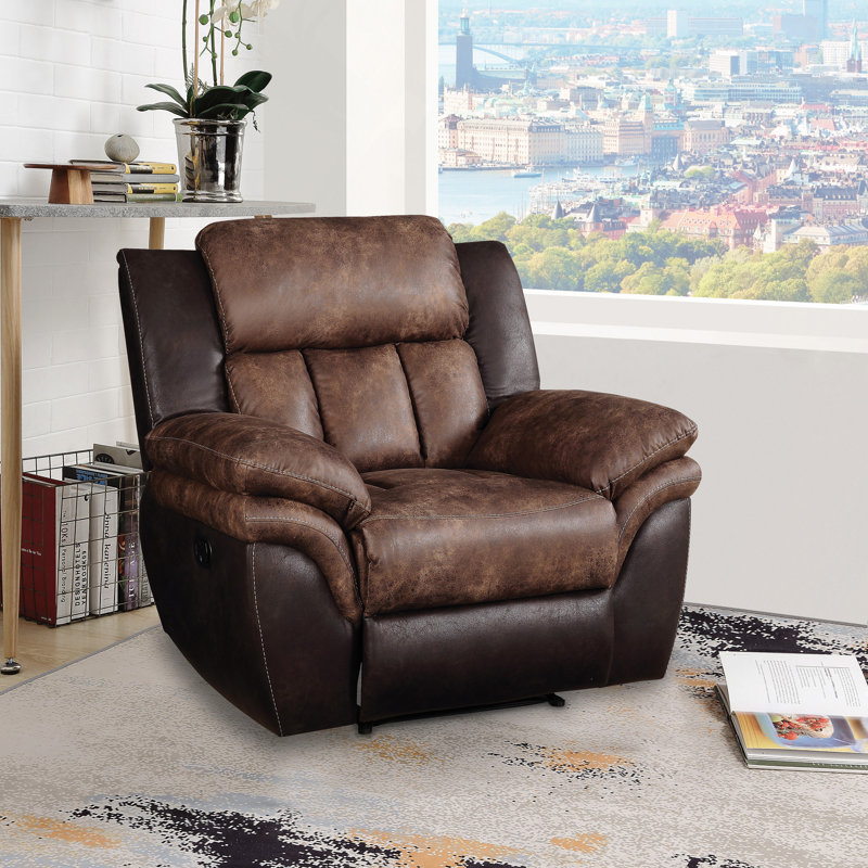 Polished Tufted Recliner