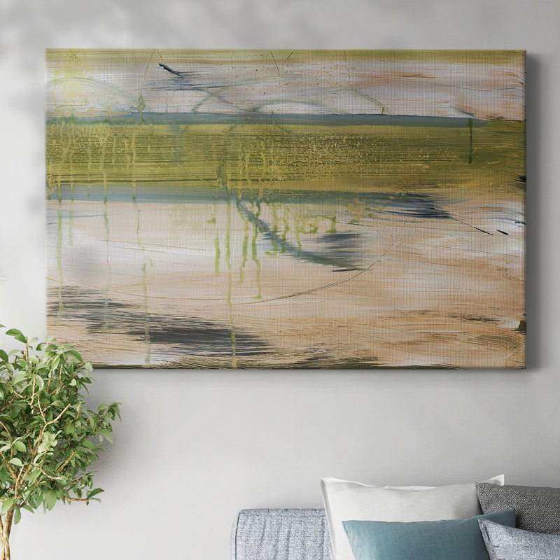 Aquatic Reflections I-Gallery Wrapped Canvas
