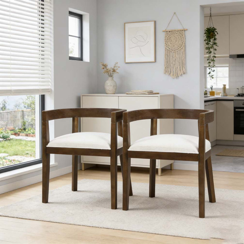 Chaise avec accoudoirs de salle à manger