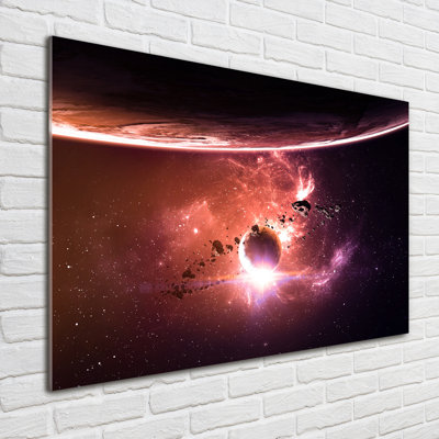 Galaxy - No Frame Print on Glass