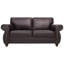 Ensemble de canapé en tissu à accoudoirs roulés 2 pièces-562613400
