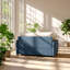 Fauteuil surdimensionné en chenille l 50 po x P 43 po x H 34 po