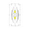 Xavier Clarisse Embossed Leather Wall Sconce-2000513656