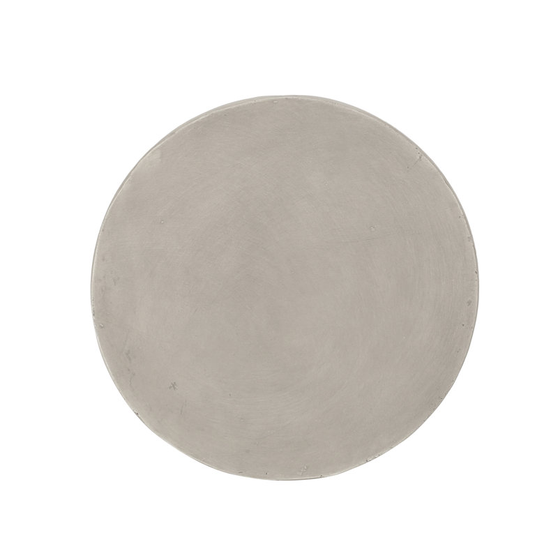 Domitri Modern Lightweight Concrete Round Side Table