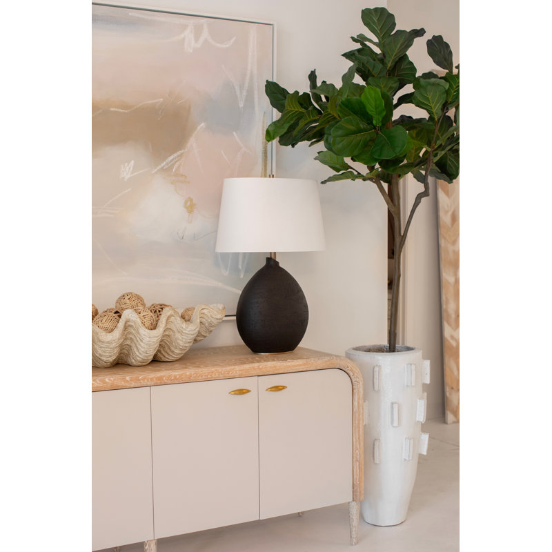 Denali Table Lamp, Dusk Black