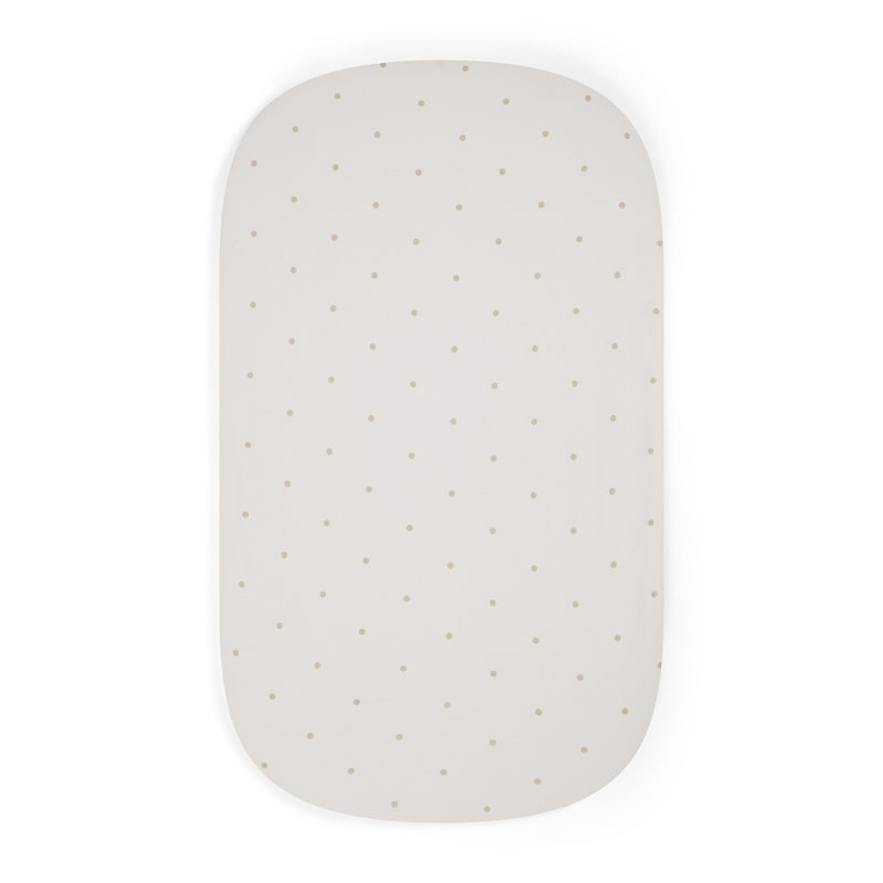 2 PACK FITTED CRIB SHEETS - BUNNYCHINO