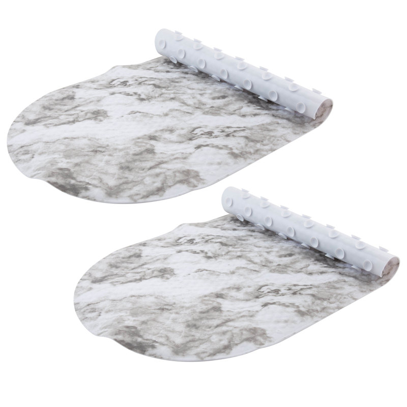 Plastic / Acrylic Non-Slip Bath Mat, Gray