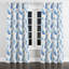 Rideaux Coastal pour chambre à coucher - Rideau à œillets floral Bradynn - 1 panneau-35235447-35235446