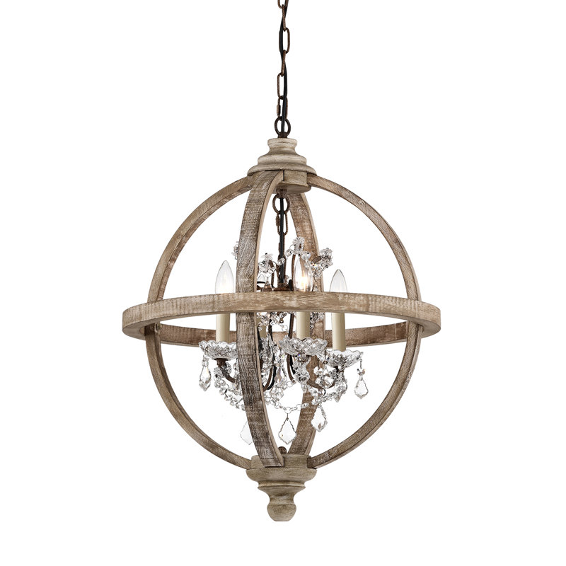 Juniperberry 4 - Light Dimmable Chandelier