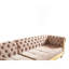 Canapé modulaire capitonné doré-930144830-930144828