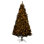 Arbre de Noël de 7,5 pi de hauteur avec branches réalistes, 500 lumières DEL blanc chaud et 1346 pointes, pour un décor festif, arbre de Noël