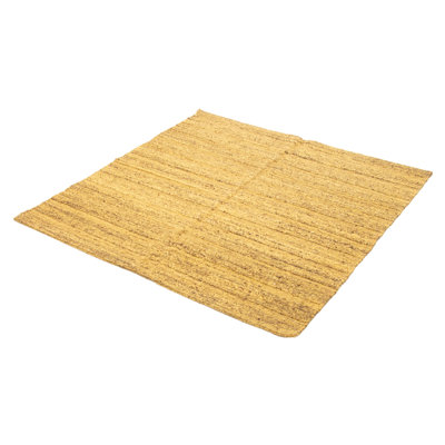 Natural Olive Tapestry Kilim 6'4" x 6'6"