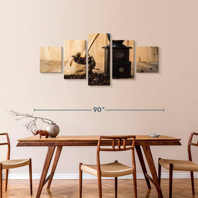 Café italien, H 36 po x l 80 po