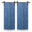 Portes de grange doubles en panneaux de fibres à densité moyenne composites avec ensemble de quincaillerie d'installation-120436691-86922733