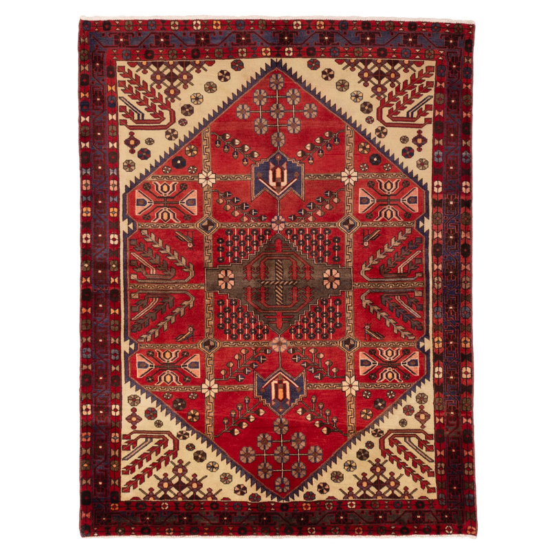 Tapis rouge Andelz 5 pi 3 po x 6 pi 9 po