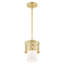 Luminaire suspendu tambour simple à 1 lumière Eraman-419546562