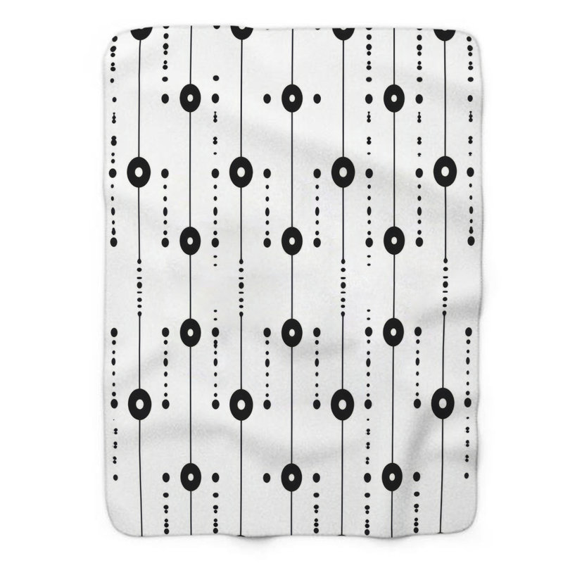 Cyber Lines - 1 Piece Premium Blanket, Twin