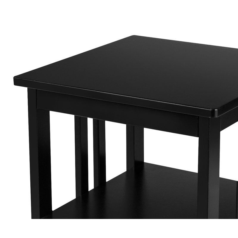 Table de bout Navya, Noir