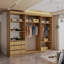 Sliding Wardrobe with Mirror Modern Bedroom 4 Colours 3 Sizes-1897374372-1899197074