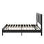 Lit plateforme en bois silencieux et robuste avec rangement spacieux sous le lit-1766631045