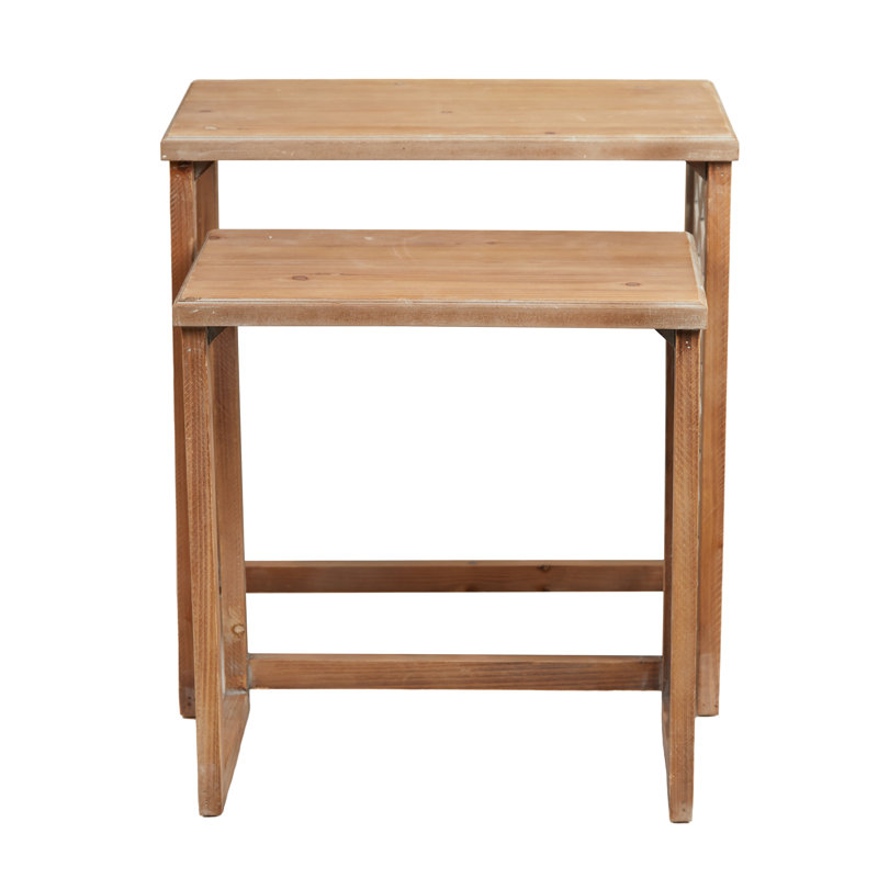 Solid Wood Top Nesting Tables