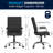 Whitney Ergonomic Upholstered Mid-Back Swivel Office Chair-1288295276-1288295264
