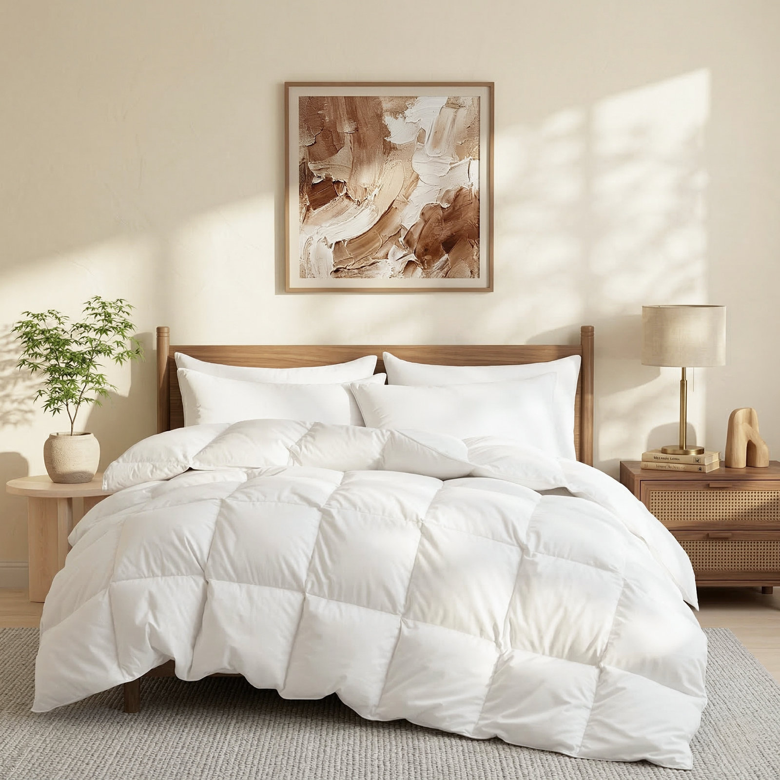 Ultra Premium All Season Down Duvet, Queen