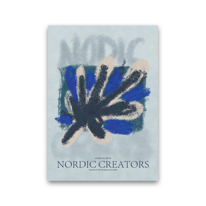 Abstract 5 1 Piece Wall Art, 29.7cm H x 21cm W x 4cm D, No Framed