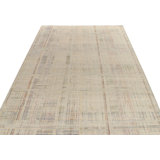 Distressed Homage Hand Knotted Wool Abstract Area Rug