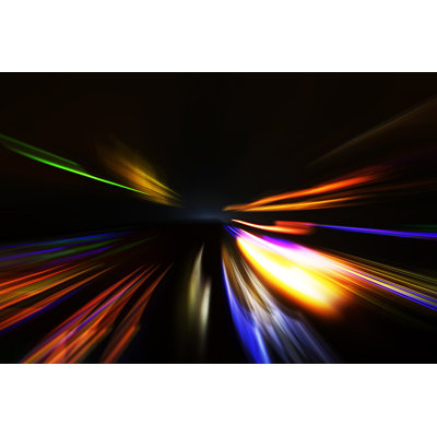 Blurred - Wrapped Canvas Print