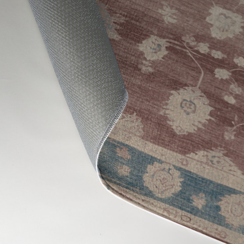 Tapis d'intérieur et d'extérieur surteint beige, Rectangle 5 pi x 7 pi