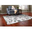 Tapis rose à motif floral Alderete-337297722