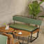 Banc rembourré en similicuir-100090308
