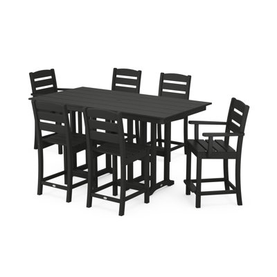 POLYWOOD® Lakeside 72" Patio Dining Set