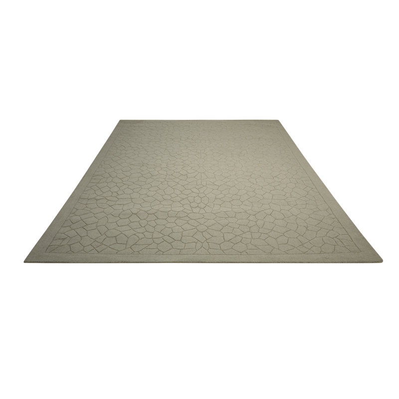 Kimie Wool Geometric Indoor Rug