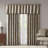 Jacquard Curtain Panel Pair(2 Pcs Window Panels)