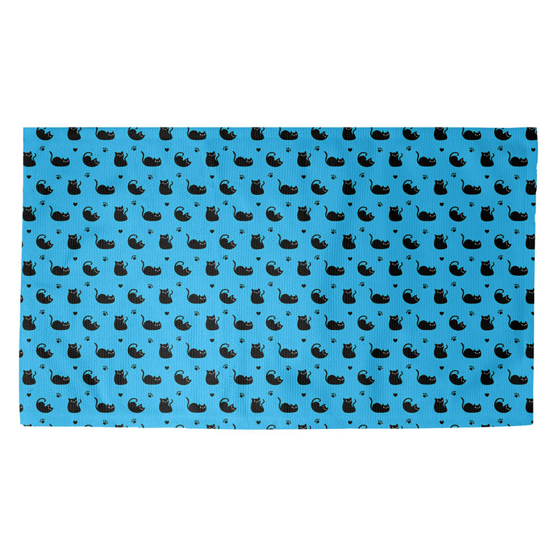 Paillasson d’intérieur cat dobby Avicia, Rectangle 5 pi 2 1/2 po x 7 pi 2 po